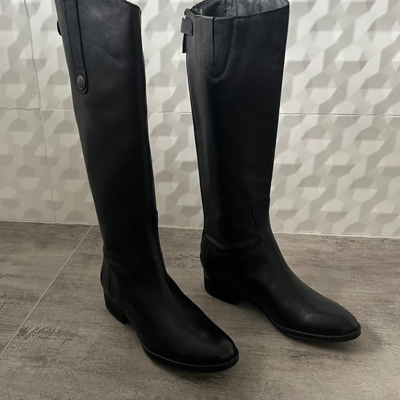 Sam Edelman Penny2 Wide Calf Leather Riding Boot New Size 6 - Picture 4 of 14